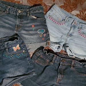 Route 66 Girls denim shorts.